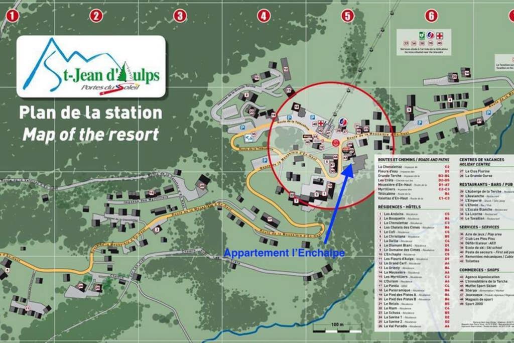 L'Enchalpe, Grand Et Lumineux Studio Avec Coin Montagne 5 Personnes, 60M Des Pistes, Piscine Couverte, Wifi, Grand Balcon Expo Est, Draps Non Compris Saint-Jean-dʼAulps Εξωτερικό φωτογραφία