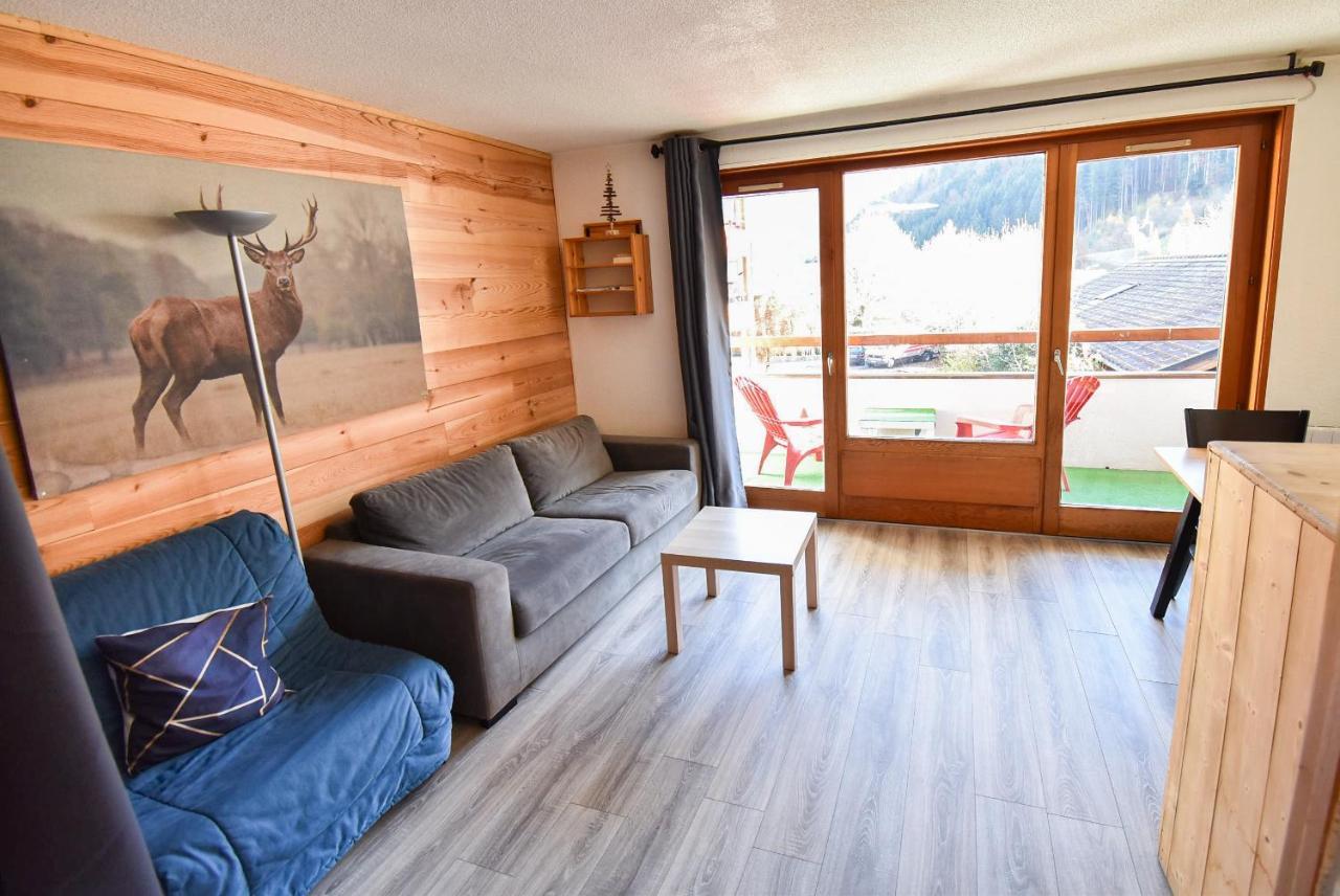 L'Enchalpe, Grand Et Lumineux Studio Avec Coin Montagne 5 Personnes, 60M Des Pistes, Piscine Couverte, Wifi, Grand Balcon Expo Est, Draps Non Compris Saint-Jean-dʼAulps Εξωτερικό φωτογραφία